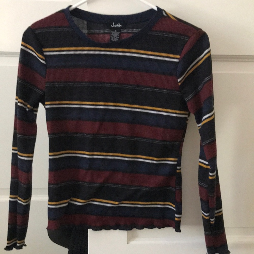 Multi Colored Stripe Top